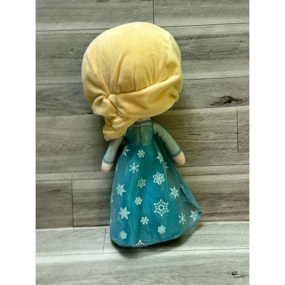 Disney Plush Princess Doll in Yellow Hair and Teal Dress